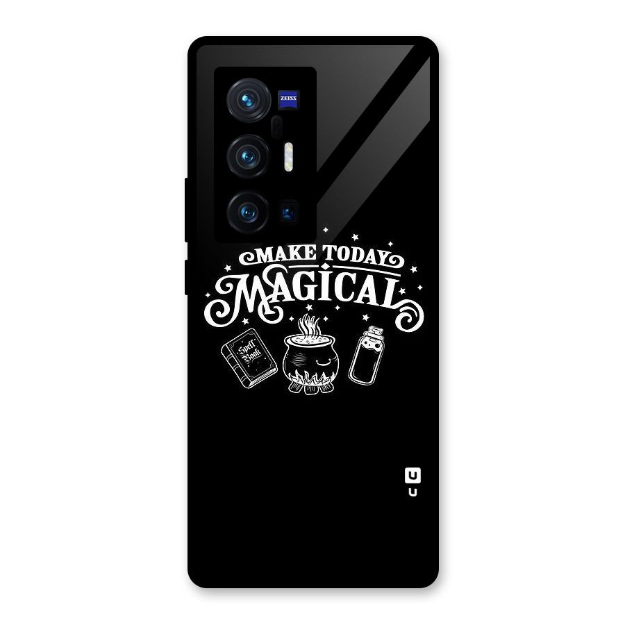 Make Today Magical Glass Back Case for Vivo X70 Pro Plus