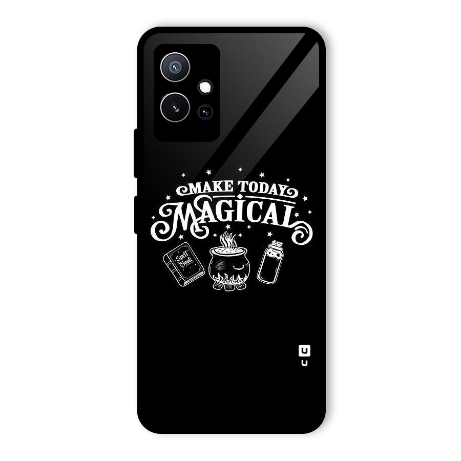 Make Today Magical Glass Back Case for Vivo Y75 5G