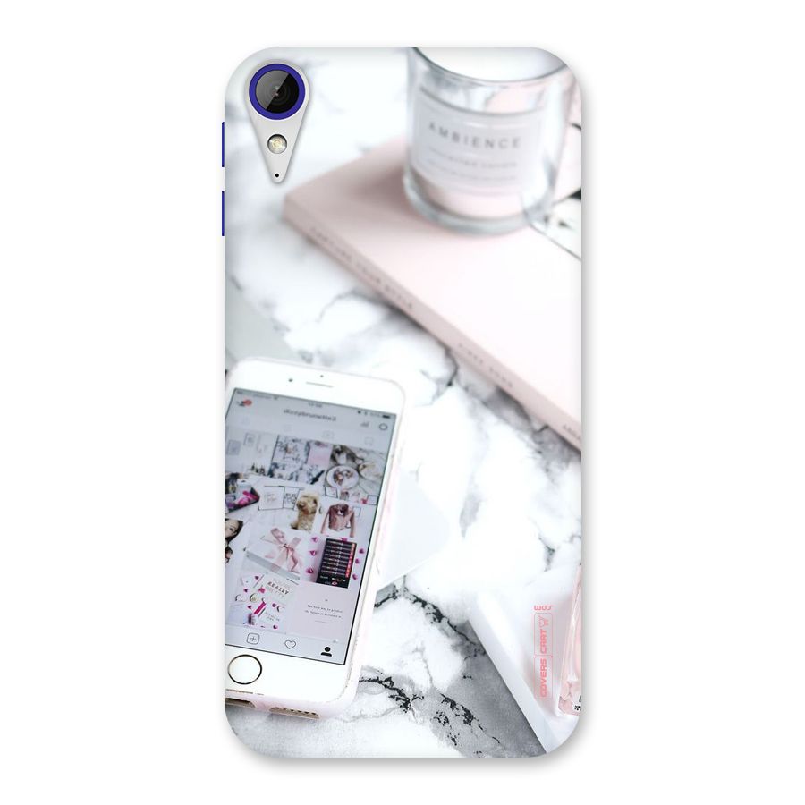 Make Up And Phone Back Case for Desire 830