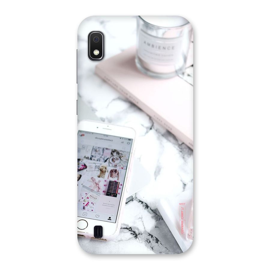 Make Up And Phone Back Case for Galaxy A10