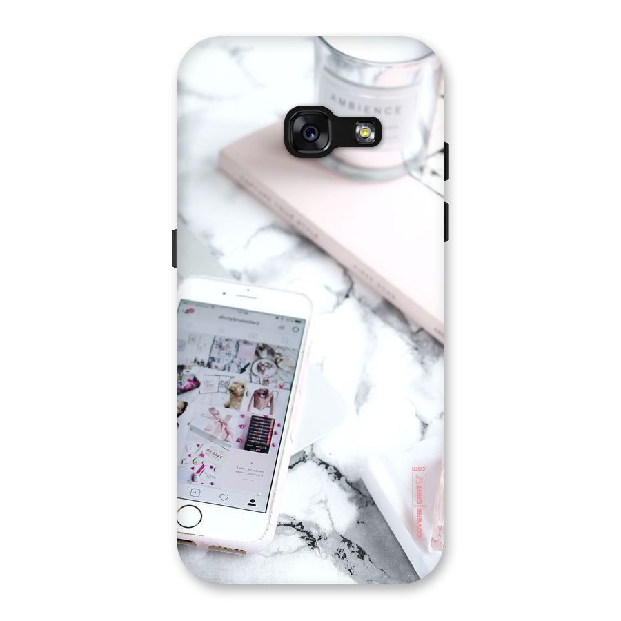 Make Up And Phone Back Case for Galaxy A3 (2017)