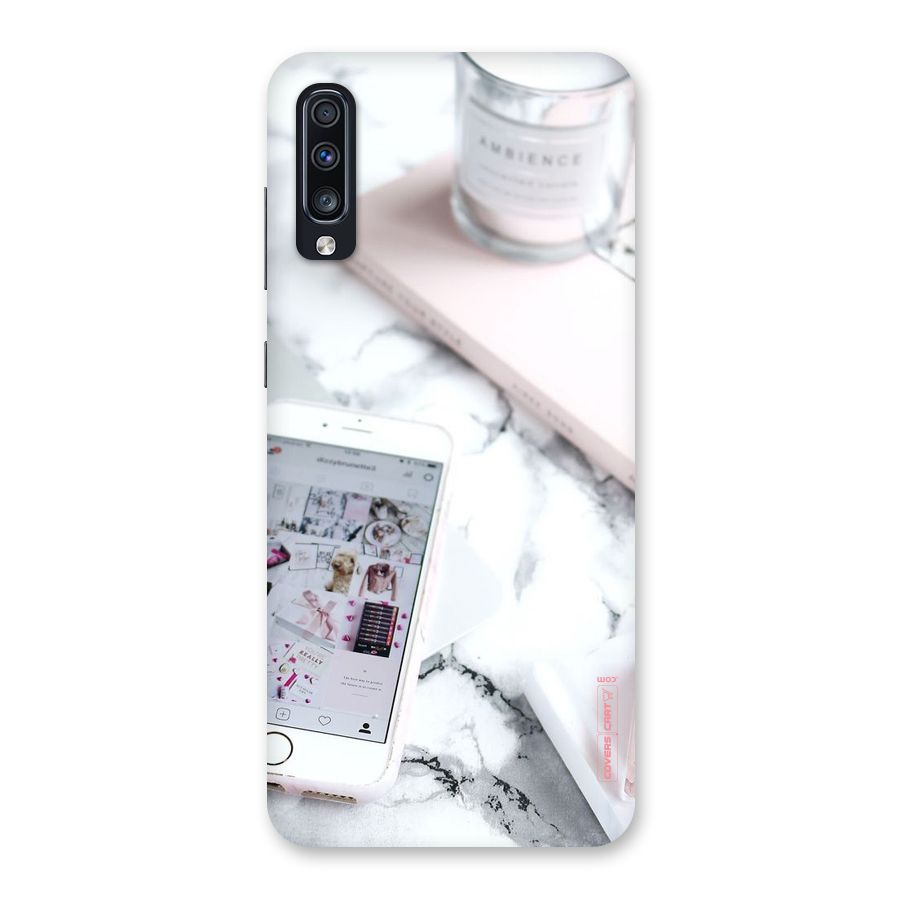 Make Up And Phone Back Case for Galaxy A70