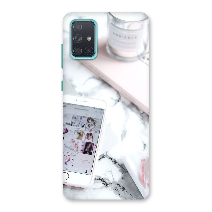 Make Up And Phone Back Case for Galaxy A71