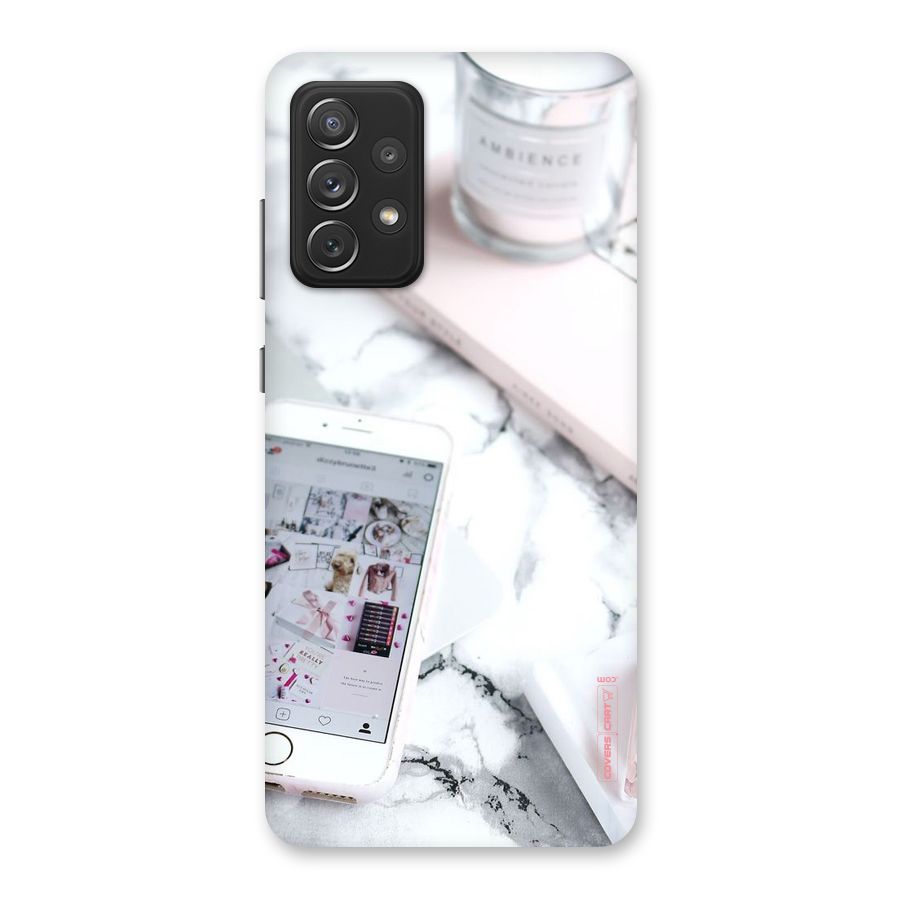 Make Up And Phone Back Case for Galaxy A72