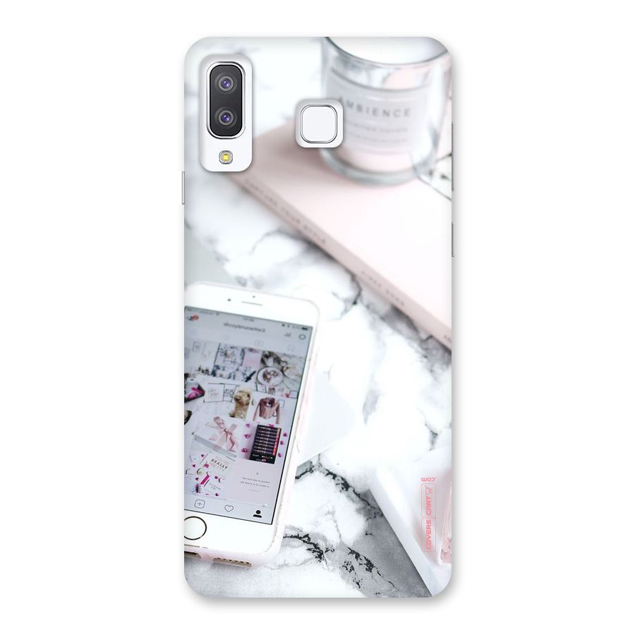 Make Up And Phone Back Case for Galaxy A8 Star