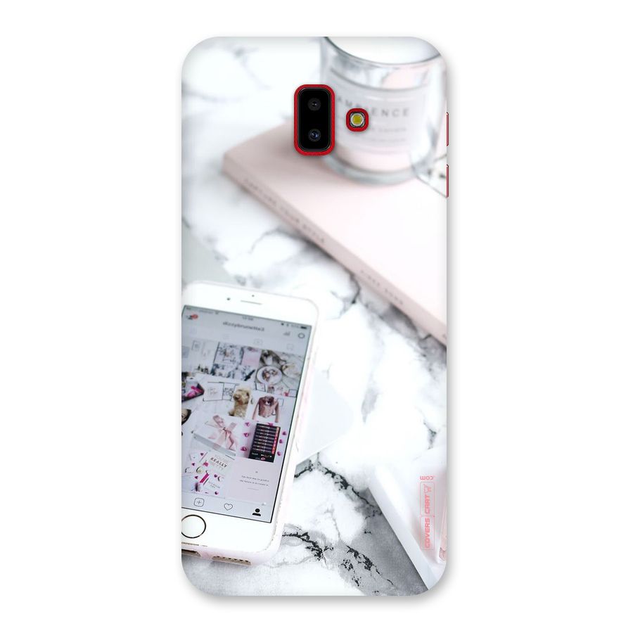Make Up And Phone Back Case for Galaxy J6 Plus