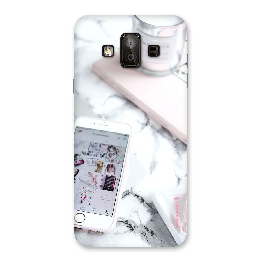 Make Up And Phone Back Case for Galaxy J7 Duo