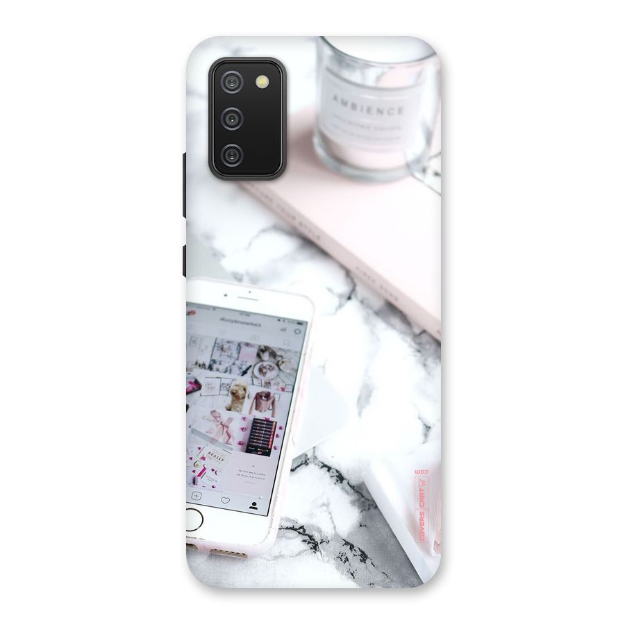 Make Up And Phone Back Case for Galaxy M02s