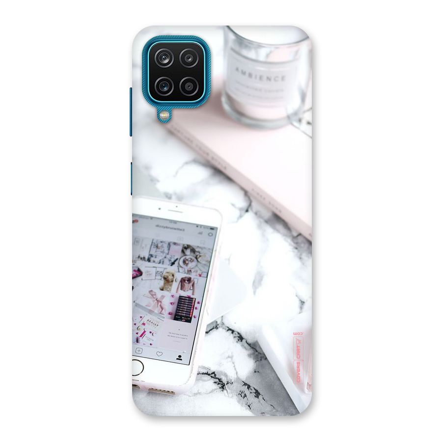 Make Up And Phone Back Case for Galaxy M12