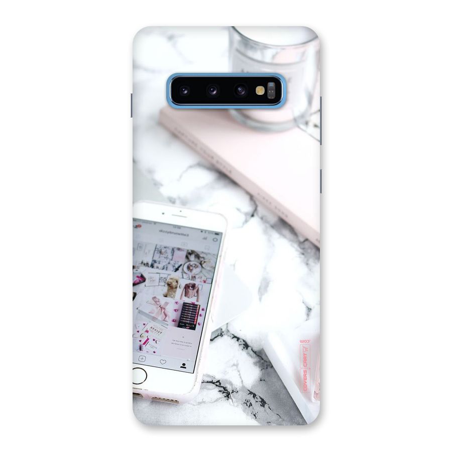 Make Up And Phone Back Case for Galaxy S10 Plus