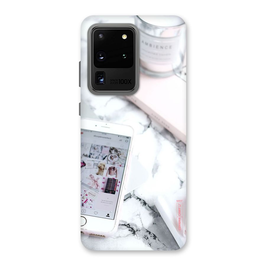 Make Up And Phone Back Case for Galaxy S20 Ultra