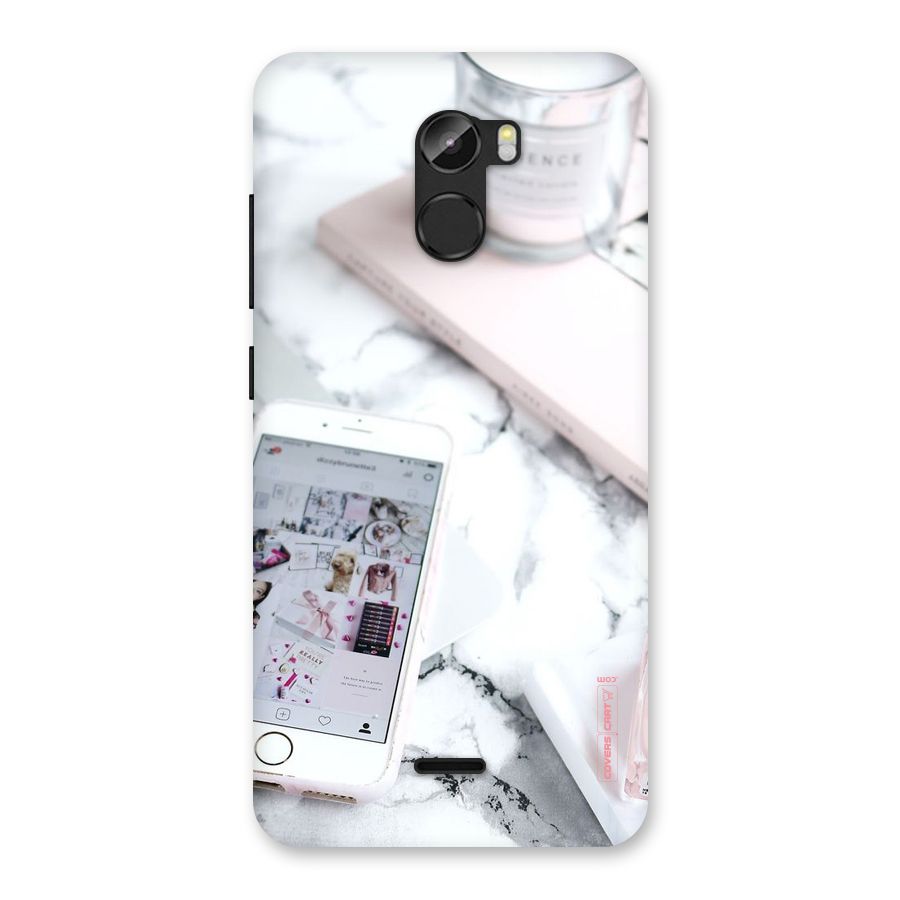 Make Up And Phone Back Case for Gionee X1