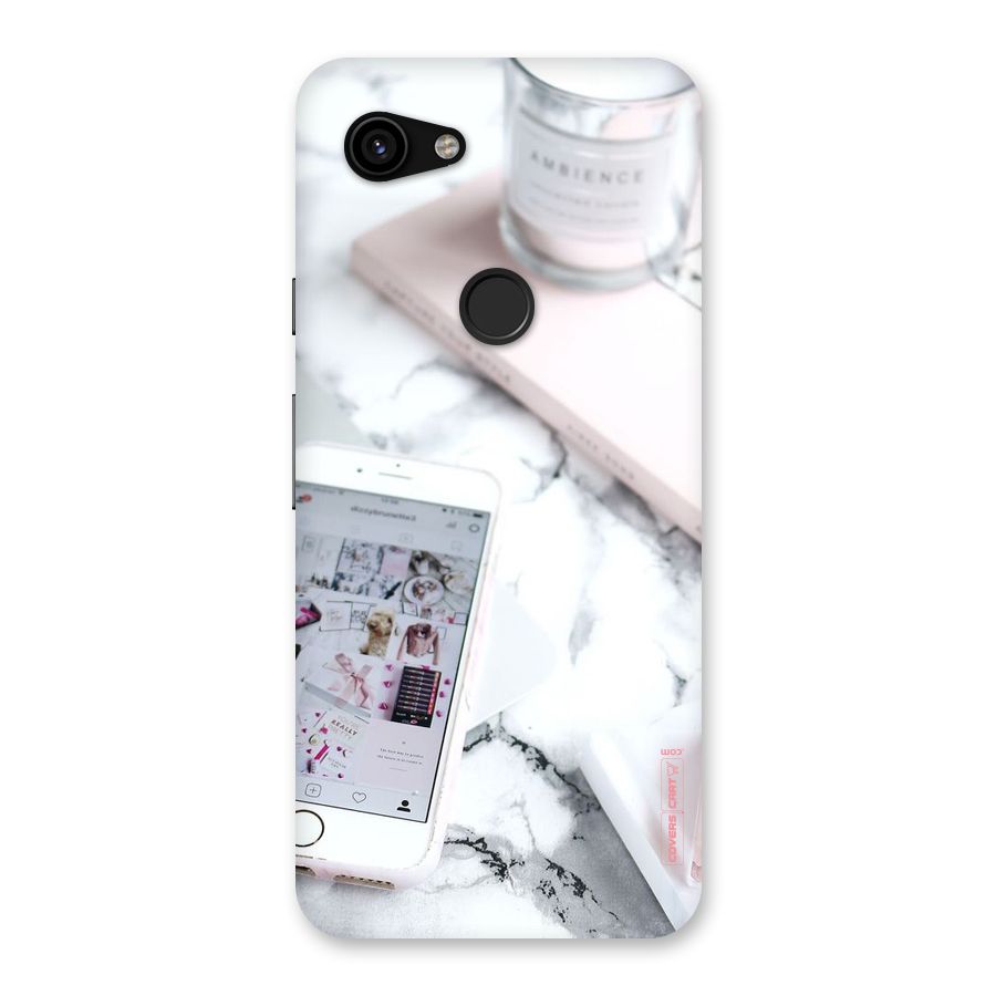 Make Up And Phone Back Case for Google Pixel 3a