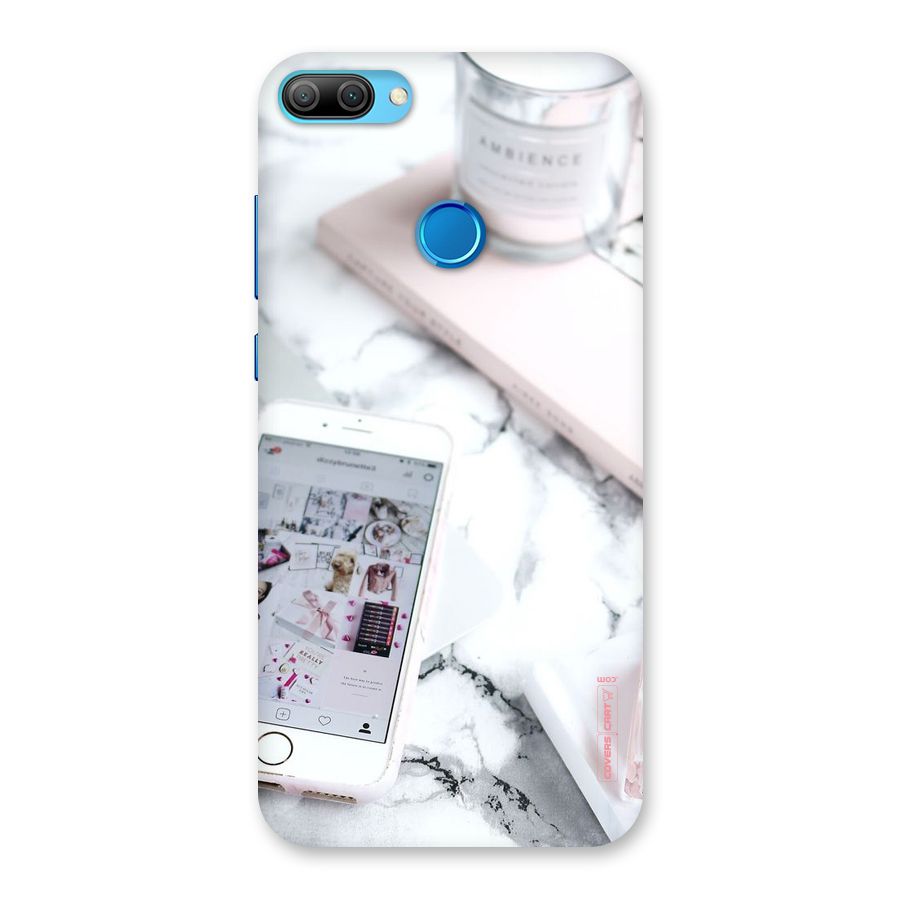 Make Up And Phone Back Case for Honor 9N
