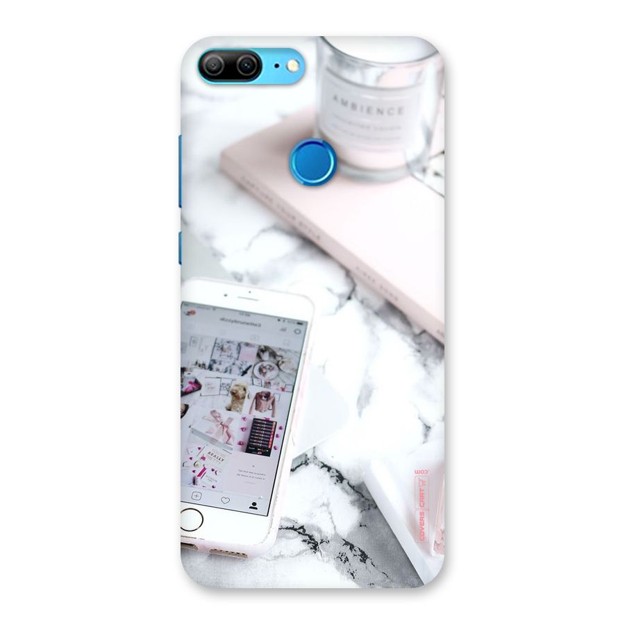 Make Up And Phone Back Case for Honor 9 Lite