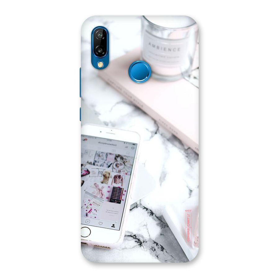 Make Up And Phone Back Case for Huawei P20 Lite