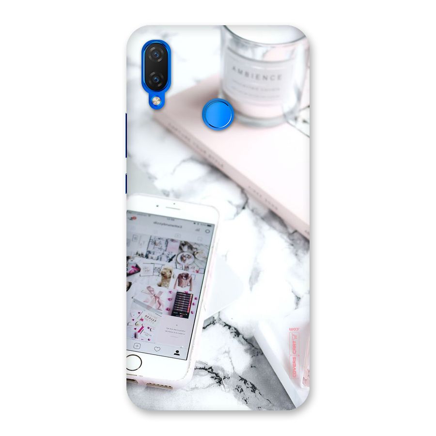 Make Up And Phone Back Case for Huawei P Smart+