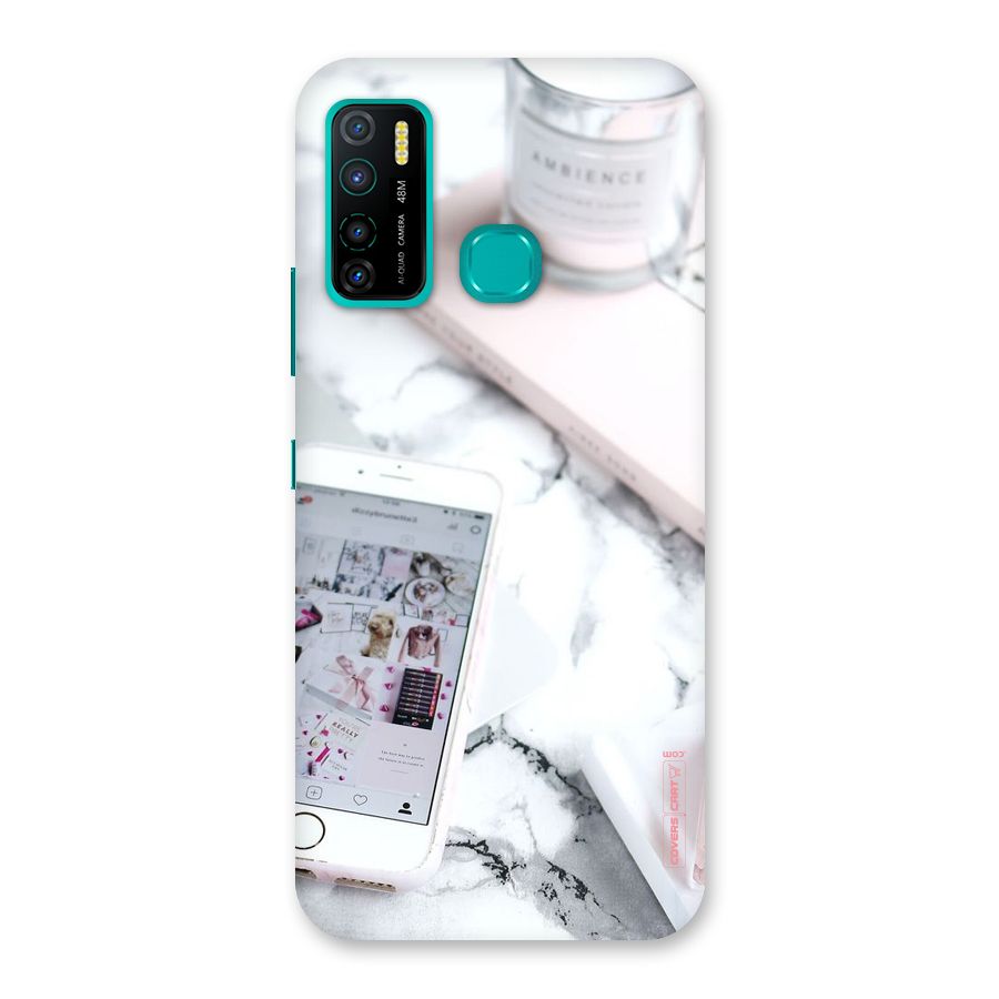 Make Up And Phone Back Case for Infinix Hot 9 Pro