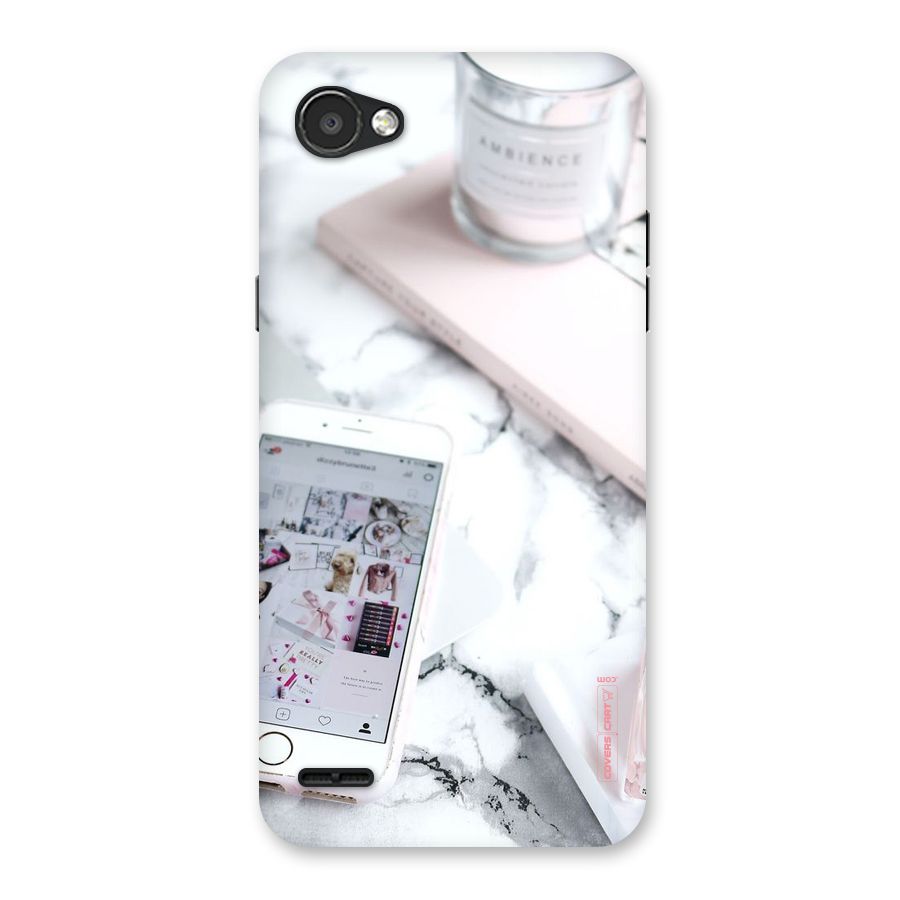 Make Up And Phone Back Case for LG Q6