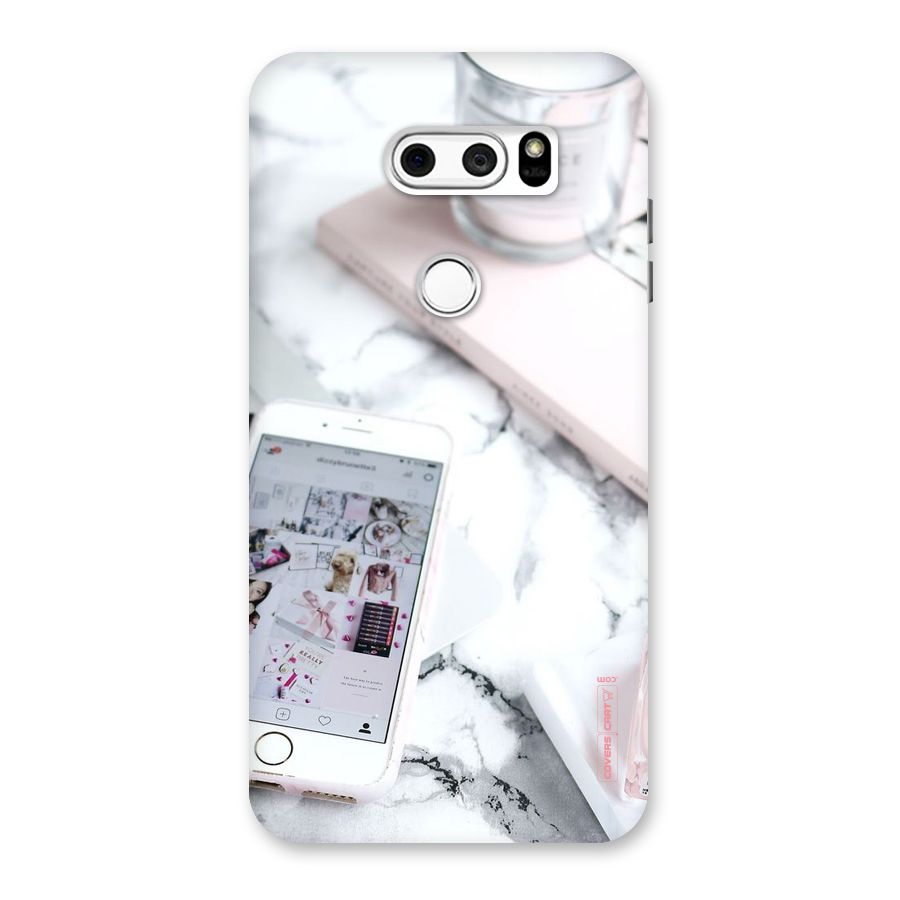 Make Up And Phone Back Case for LG V30
