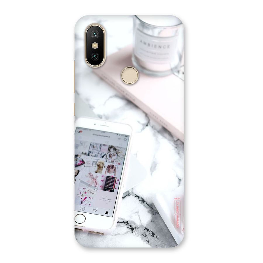 Make Up And Phone Back Case for Mi A2