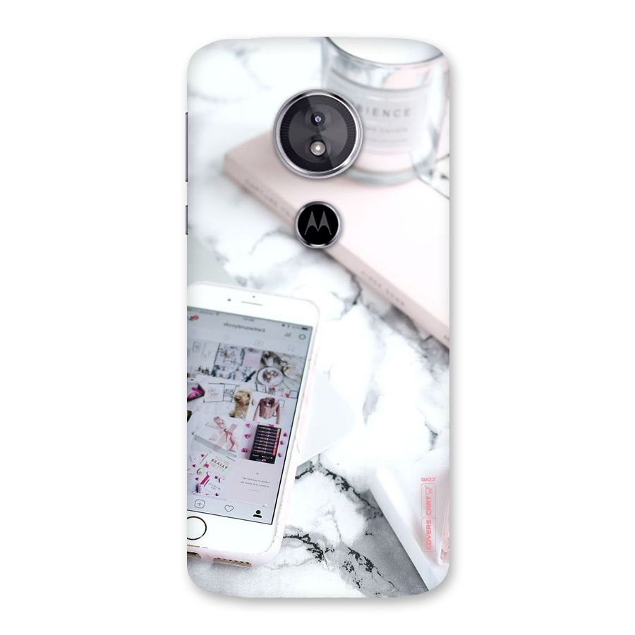 Make Up And Phone Back Case for Moto E5