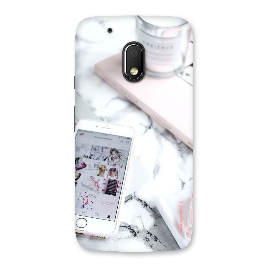 Make Up And Phone Back Case for Moto G4 Play