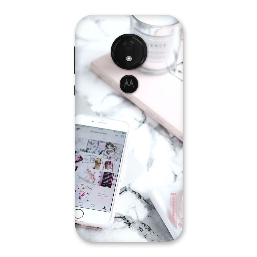 Make Up And Phone Back Case for Moto G7 Power