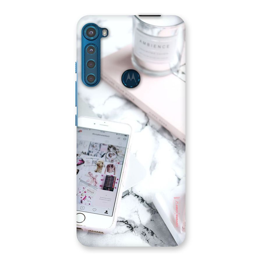 Make Up And Phone Back Case for Motorola One Fusion Plus