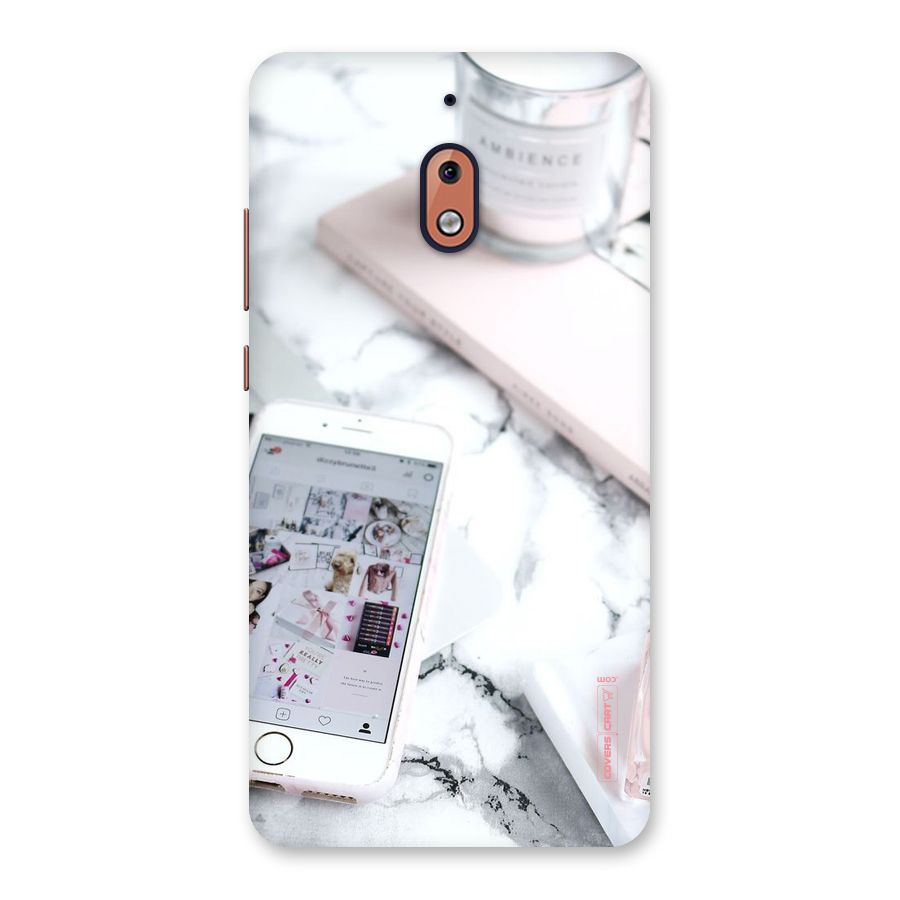 Make Up And Phone Back Case for Nokia 2.1