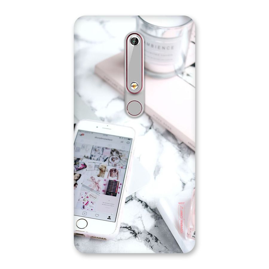 Make Up And Phone Back Case for Nokia 6.1