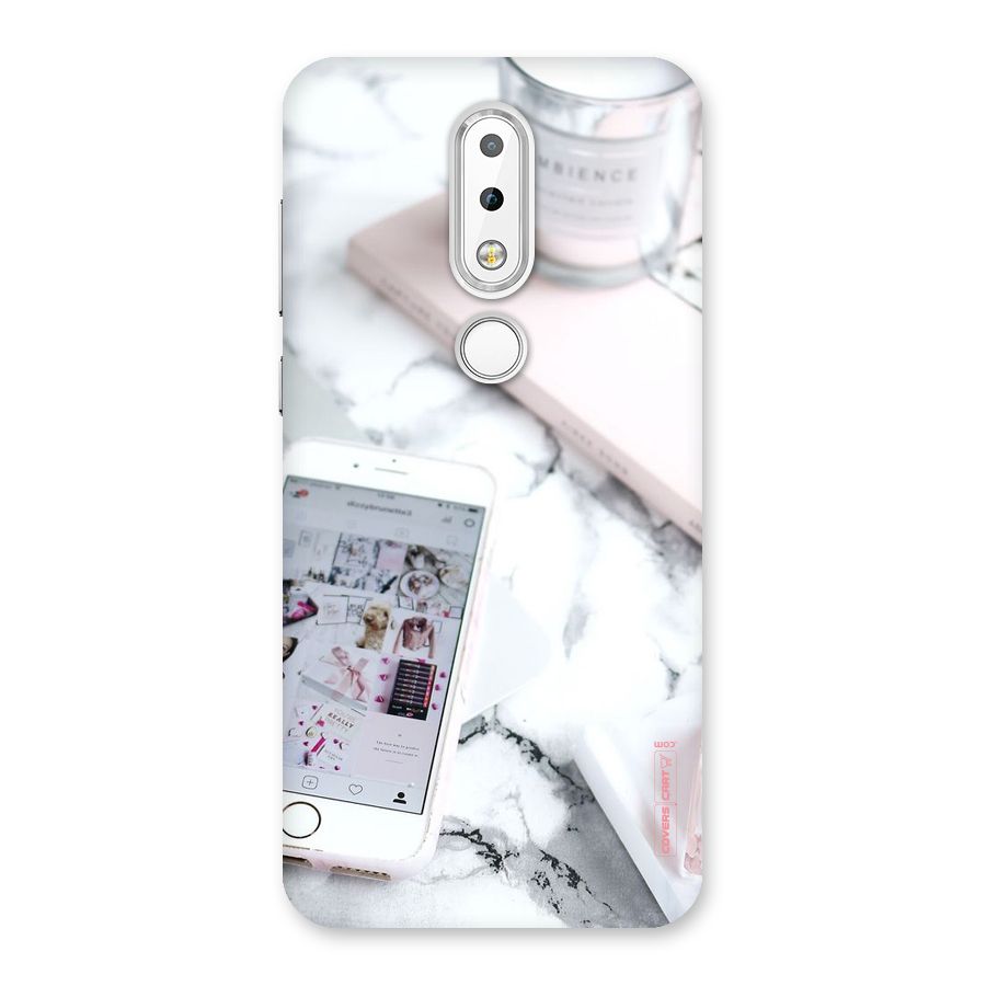 Make Up And Phone Back Case for Nokia 6.1 Plus