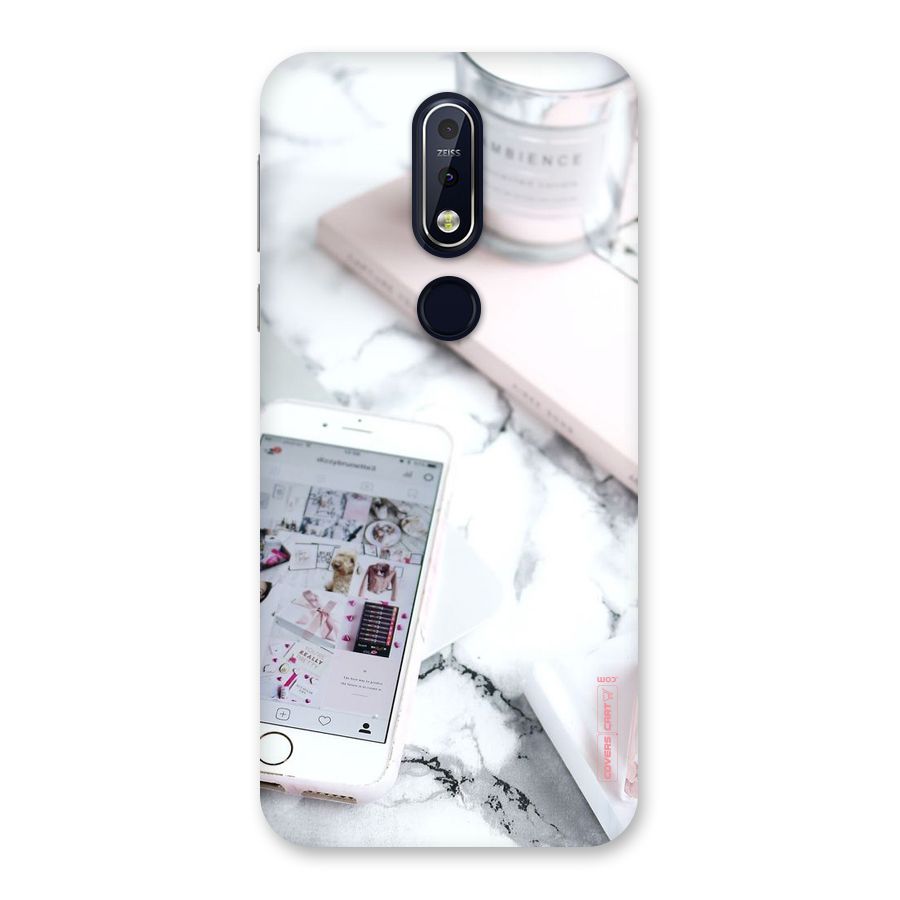 Make Up And Phone Back Case for Nokia 7.1