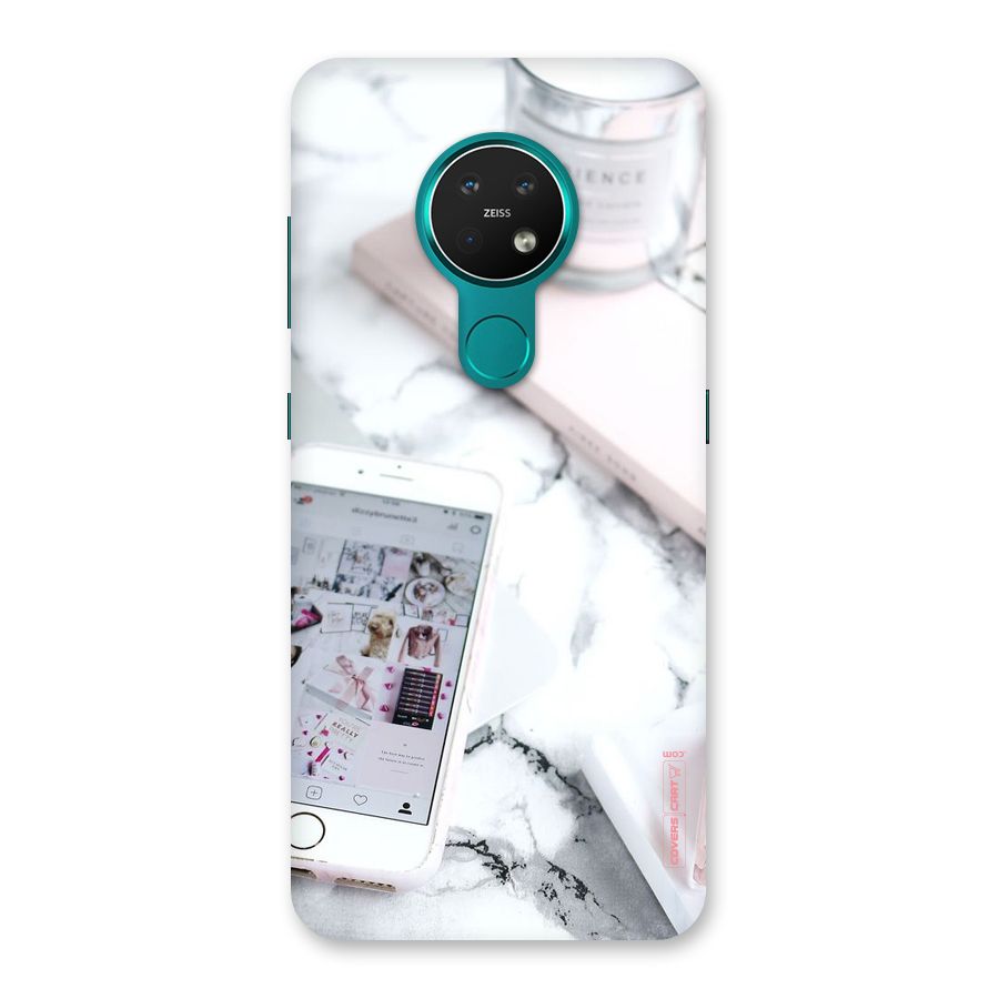 Make Up And Phone Back Case for Nokia 7.2