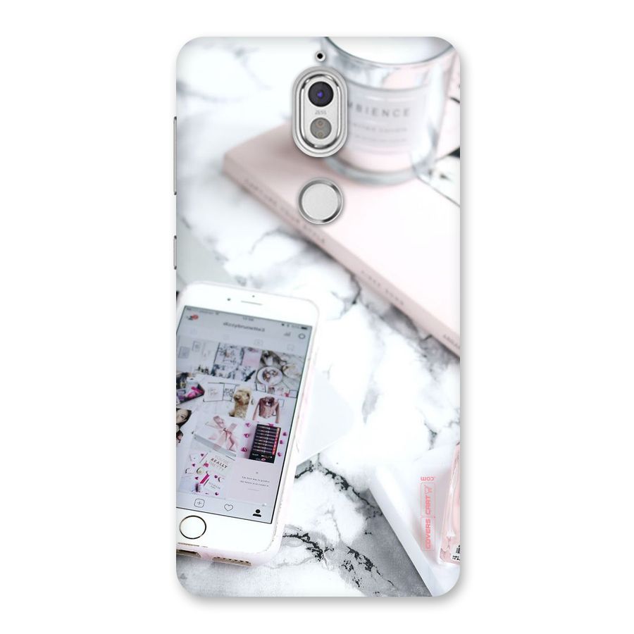 Make Up And Phone Back Case for Nokia 7