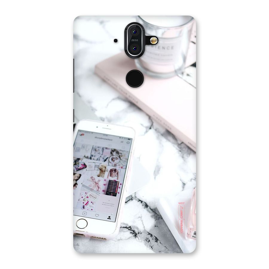 Make Up And Phone Back Case for Nokia 8 Sirocco