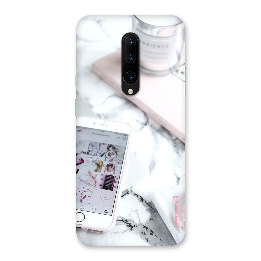 Make Up And Phone Back Case for OnePlus 7 Pro