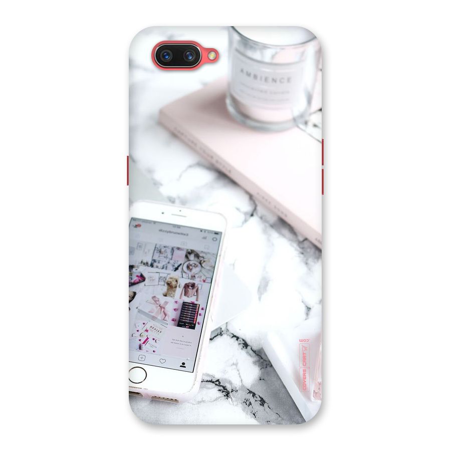 Make Up And Phone Back Case for Oppo A3s