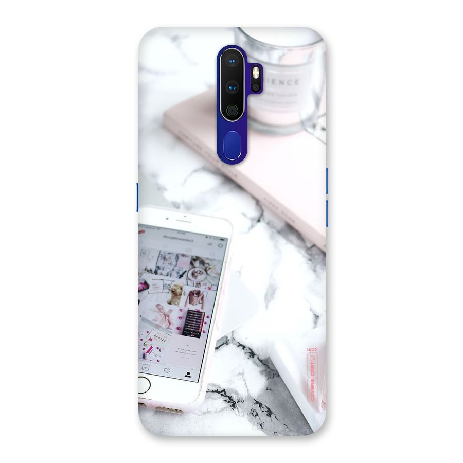 Make Up And Phone Back Case for Oppo A9 (2020)