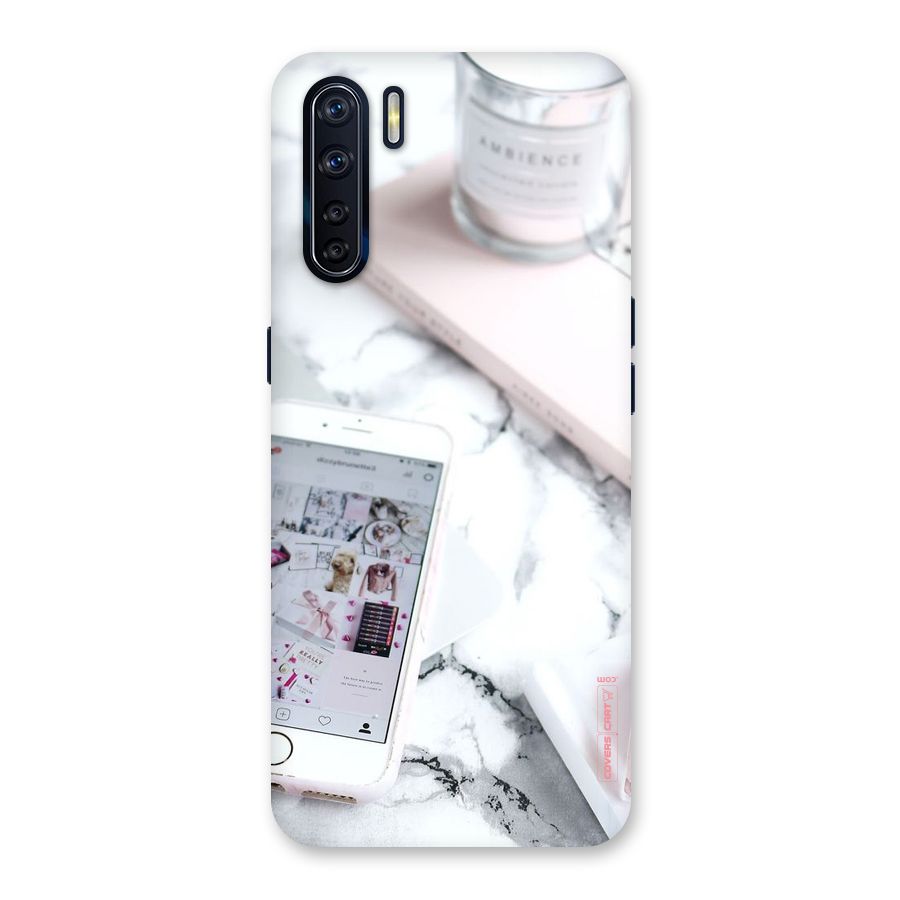 Make Up And Phone Back Case for Oppo F15