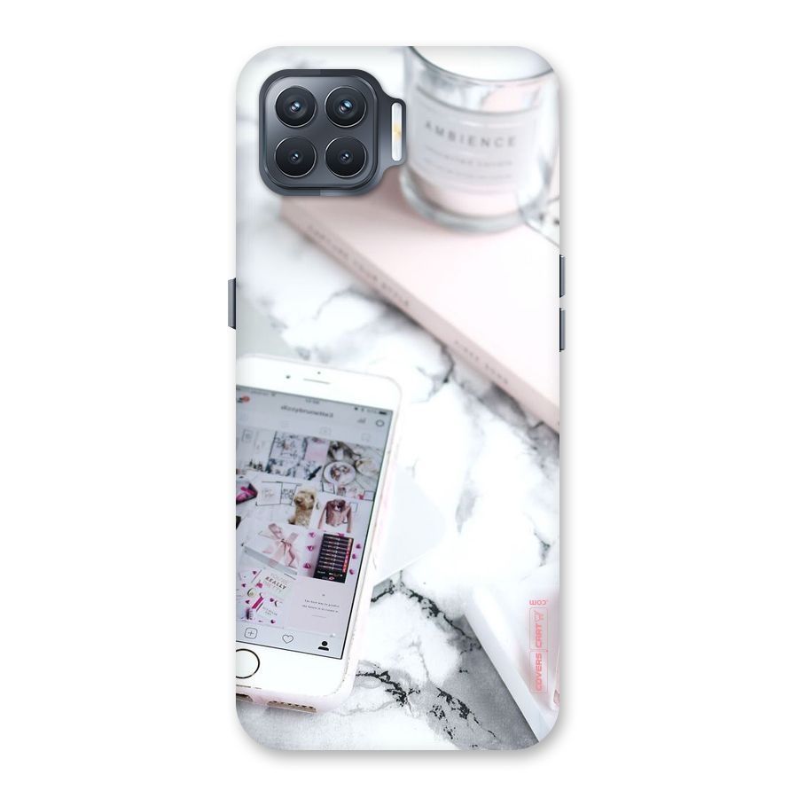 Make Up And Phone Back Case for Oppo F17 Pro