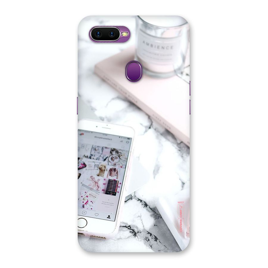 Make Up And Phone Back Case for Oppo F9