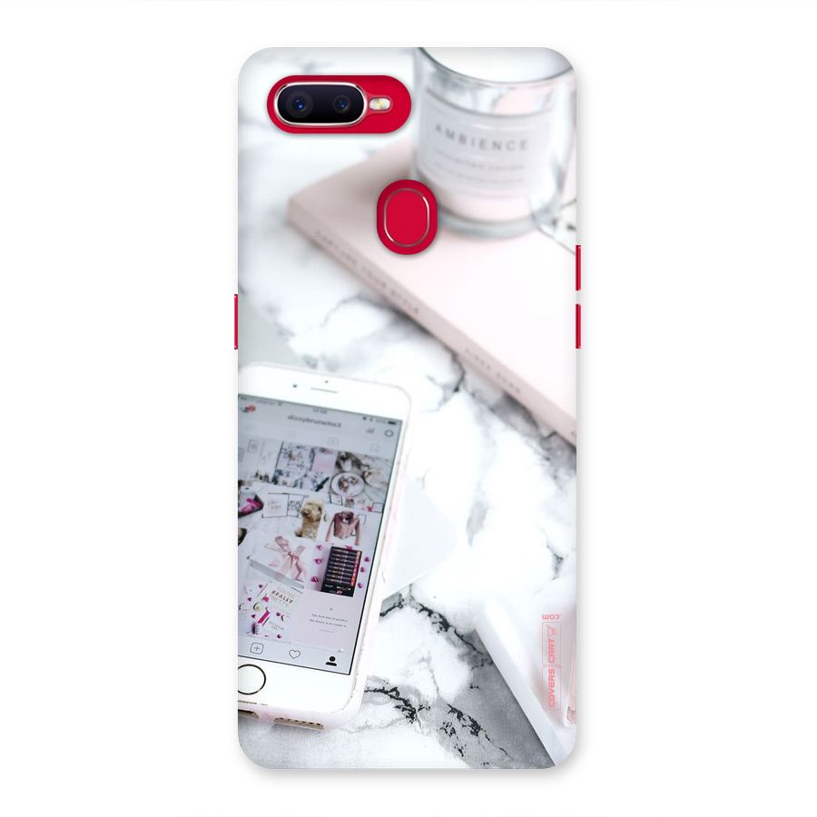 Make Up And Phone Back Case for Oppo F9 Pro