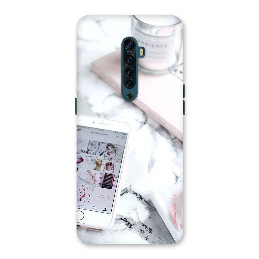 Make Up And Phone Back Case for Oppo Reno2