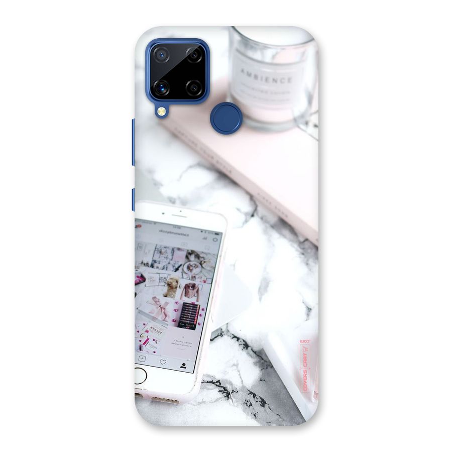 Make Up And Phone Back Case for Realme C15