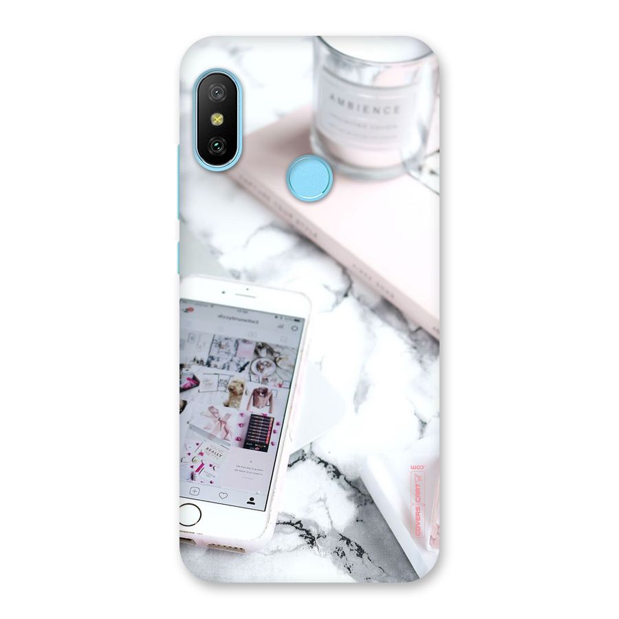Make Up And Phone Back Case for Redmi 6 Pro