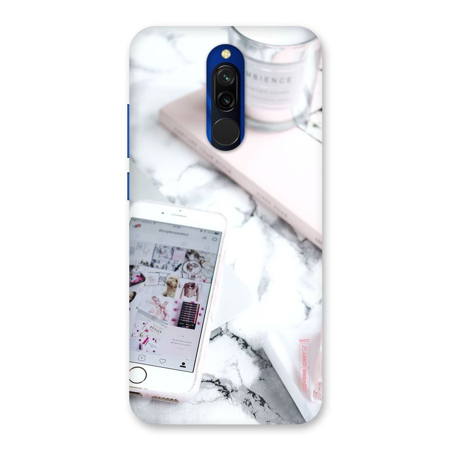 Make Up And Phone Back Case for Redmi 8