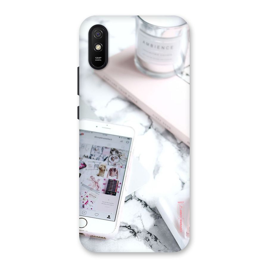 Make Up And Phone Back Case for Redmi 9A