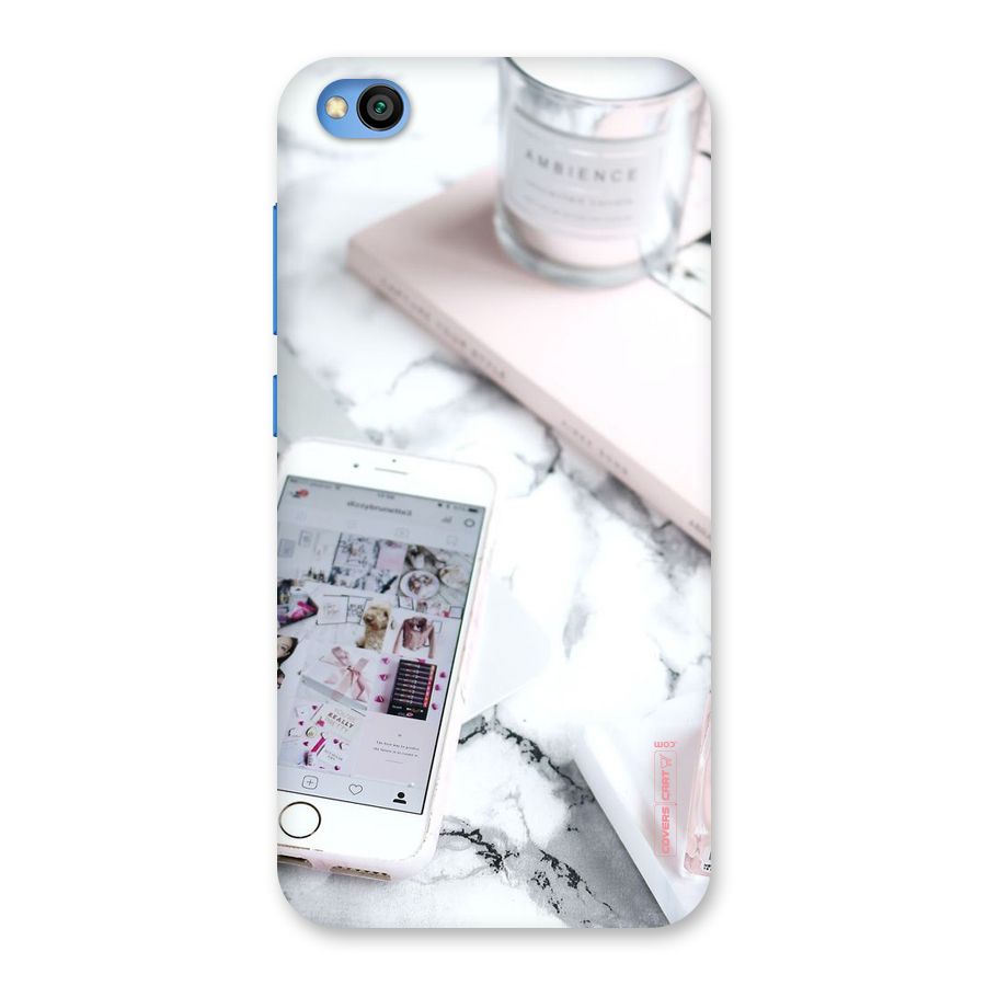 Make Up And Phone Back Case for Redmi Go