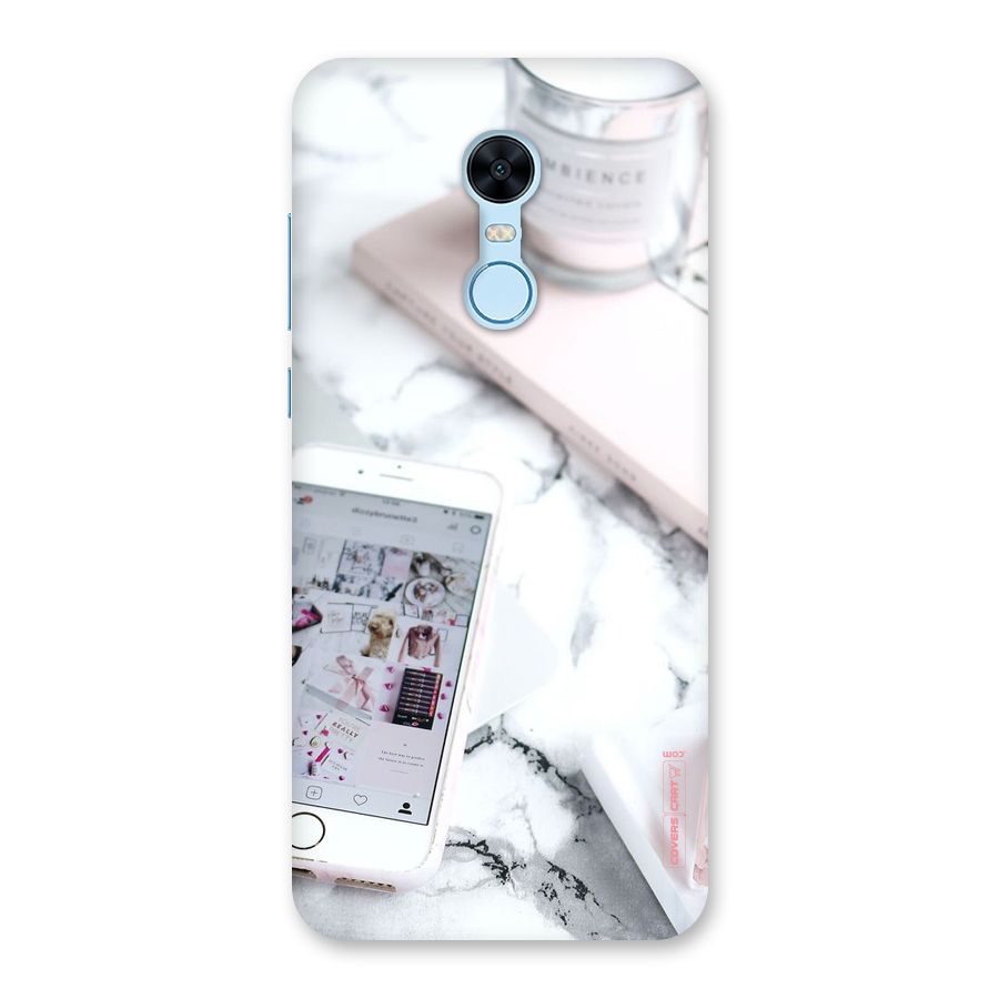Make Up And Phone Back Case for Redmi Note 5